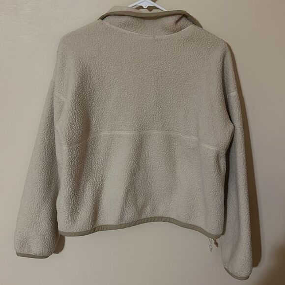 North Face Sherpa 1/4 button pullover small - Picture 5 of 8